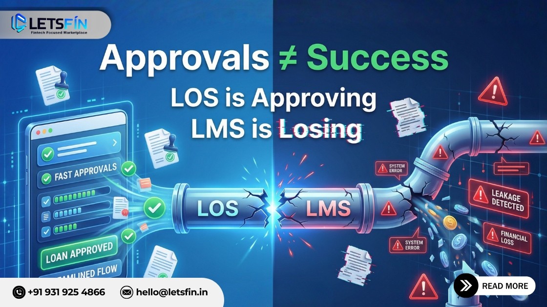 Your LOS is Approving Loans. Your LMS is Losing Them. Here is Why That Happens.